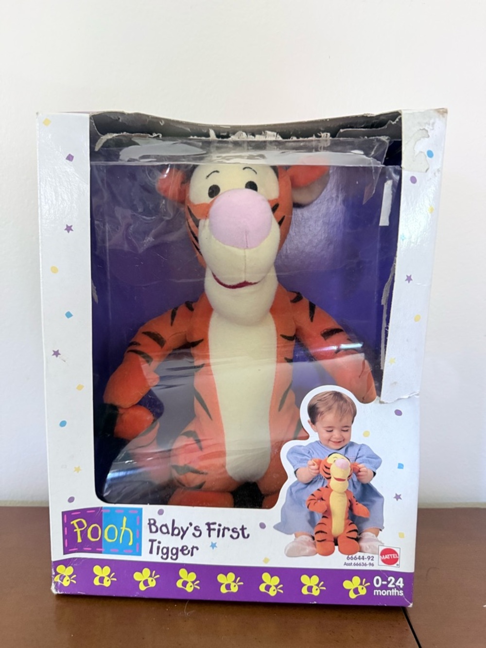 Vintage 90s New Baby’s First Tigger Winnie The Pooh Stuffed Animal Stuffie Plush